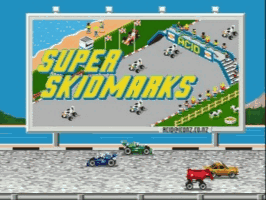 Super Skidmarks Title Screen